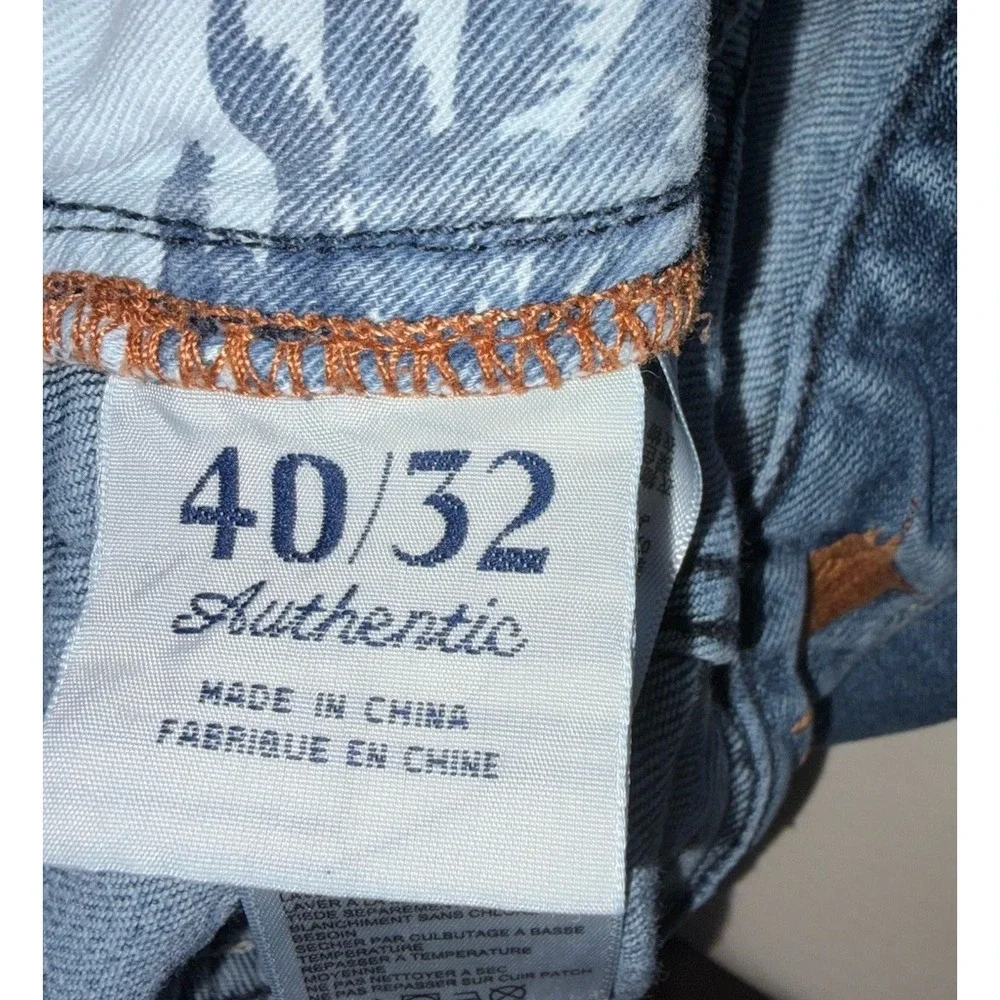 Tommy Bahama Authentic Mens Jeans 40x32 Light Wash